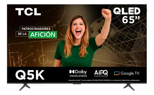 Smart Tv Pantalla 65 65q5k Tcl Google Qled 4k Voice Control