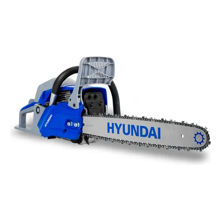 Motosierra Hyundai Ranch 18 Pulgadas Turbo455 Color Azul