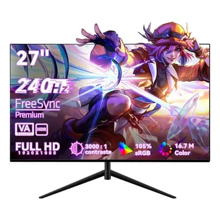 Monitor De Juegos De 27 Pulgadas 240hz 1 Ms Full Hd Led Hdmi