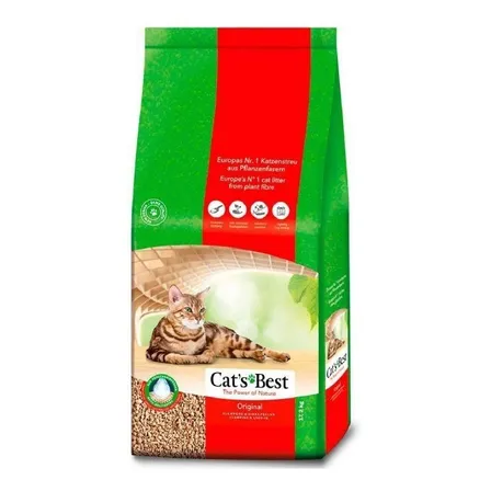 Arena Biodegradable Para Gato Cats Best 8.6 Kg De Fibras Vegetales