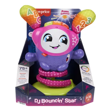 Juguete Para Saltar Y Aprender Dj Belle De Fisher-price