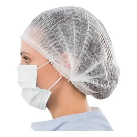 Gorro Desechable Hyh Cofia 1000pz Polipropileno Unisex