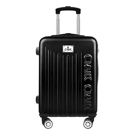 Valija Ci&ik Xlx-l8-58 38cm De Ancho X 56cm De Alto X 23cm De Profundidad Color Negro Liso