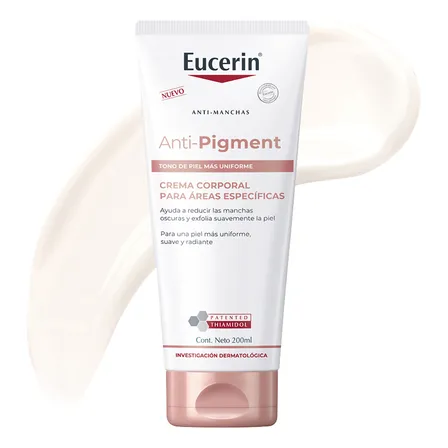 Eucerin Anti-pigment Crema Corporal Para Áreas Específicas (200ml) Ayuda A Reducir Manchas Oscuras Para Una Piel Más Uniforme, Suave Y Radiante Neutra
