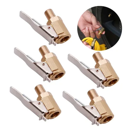 5pz Adaptador Roscado Para Inflador De Neumáticos,sin Fugas