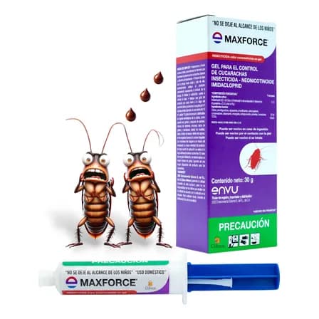 Max Force Gel Bayer 30 Gr Mata Cucarachas Maxforce
