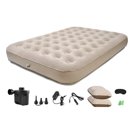 Colchón Inflable Lotlash Queen 203x152x22cm Blanquecino
