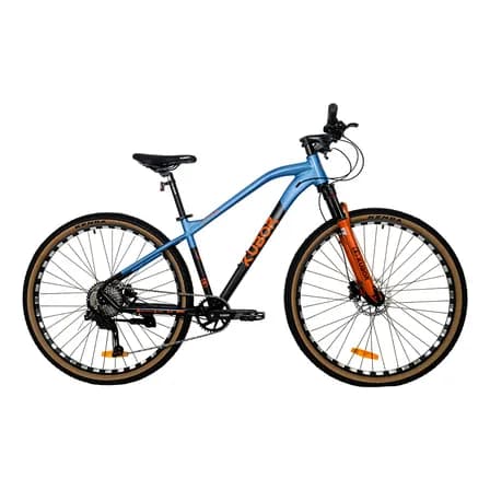 Bicicleta Octopus R29 9v Shimano Acera/altus Con Frenos Hidráulicos | Potencia, Estilo Y Control En Cada Pedaleo. Diseño Azul/negro/naranja , Cuadro De Aluminio M, Ideal Para Ciudad O Montaña.