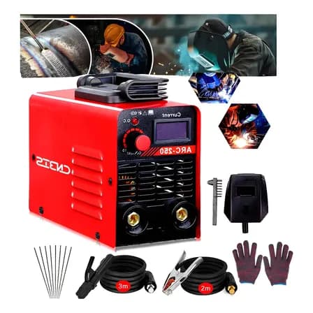 Soldadora Inverter Portatil 60hz110v Mini Planta Para Soldar