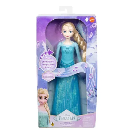 Muñeca Elsa Frozen Canta Let It Go En 4 Idiomas Disney