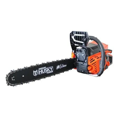 Motosierra Gasolina Swedish Husky Power Espada 20p 52cc 2.5hp Hkm5220 Color Naranja