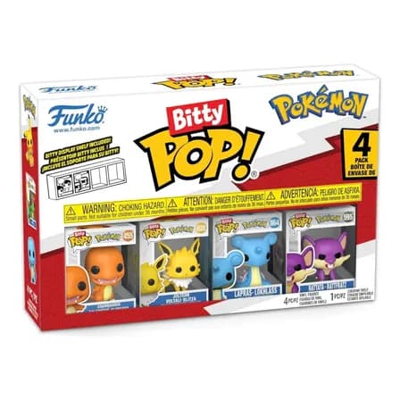 Funko Bitty Pop! Pokemon - Charmander 4 Pack