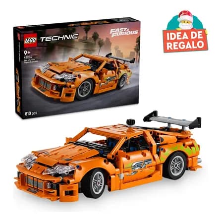 Lego® Technic Fast And Furious Toyota Supra Mk4 42204; Kit De Modelo De Auto Deportivo De Juguete; 9+ 810 Coche De Carreras