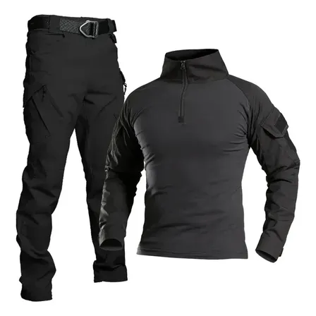 Conjunto De Chamarras Táctico Y Pantalón Hombre Uniforme