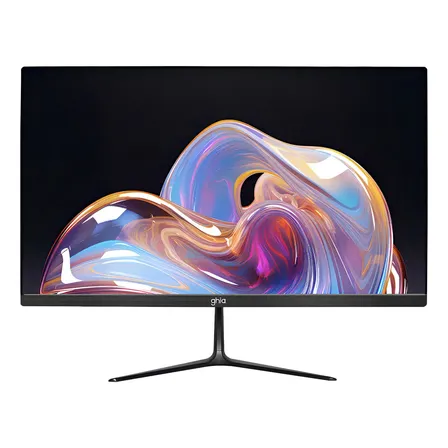 Monitor Ghia 21.5 Pulgadas 100 Hz Full Hd Va Led Vga Y Hdmi Negro