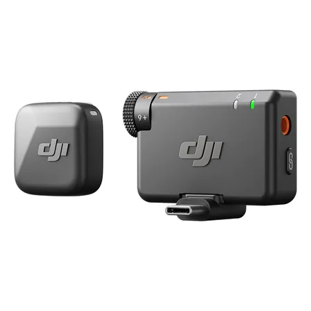 Dji Mic Mini (1 Transmisor + 1 Receptor) Inalámbrico, Superligero, Audio De Alta Calidad, Cancelación De Ruido, Límite Automático, Para Cámaras/iPhone/android, Transmisión A 400 M