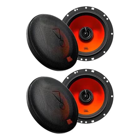 Paquete 4 Bocinas Jbl Stage1 62 New Gen 6.5 50w Rms 2 Vías Naranja