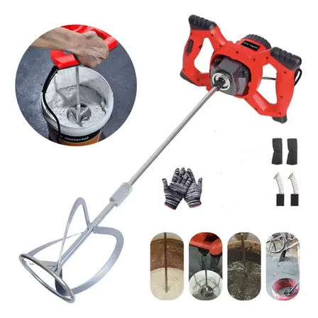 Mezclador Eléctrico De Cemento/pintura Hirlan 6 Vel. 2100w