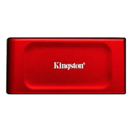 Unidad Ssd Externo Kingston Xs1000r Rojo 2tb Usb 3.2 1050mbs