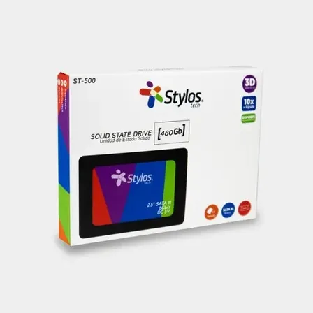 Ssd Interno Stylos Tech 480gb Sata Iii 2.5  Stmssd3b Alta Velocidad