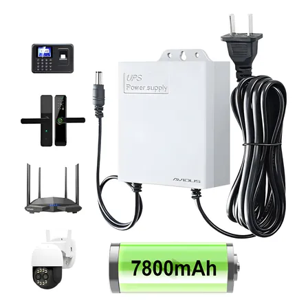 Batería De Respaldo No Break Mini Ups Para Módem De 7800 Mah