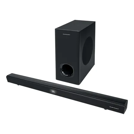 Audiobahn Asbar800pack Barra De Sonido Con Subwoofer 2.1 Color Negro