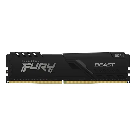 Memoria Ram Ddr4 16gb 3200mhz Kingston Fury Beast 1x16gb Negro Kf432c16bb1/16