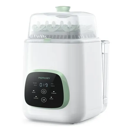 Momcozy Kleanpal Pro 3en1 Lavadora De Biberones, Esterilizador Y Secador, Máquina De Limpieza Para Biberones, Extractores Y Artículos Esenciales Para Bebés