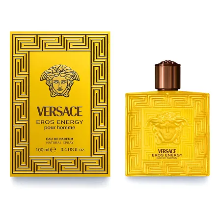 Perfume Versace Eros Energy Cítrico Aromático Hombre 100ml