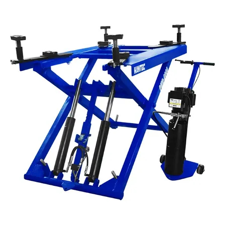 Rampa Frenera De Tijera Elevación Portátil Móvil 2700 Kg