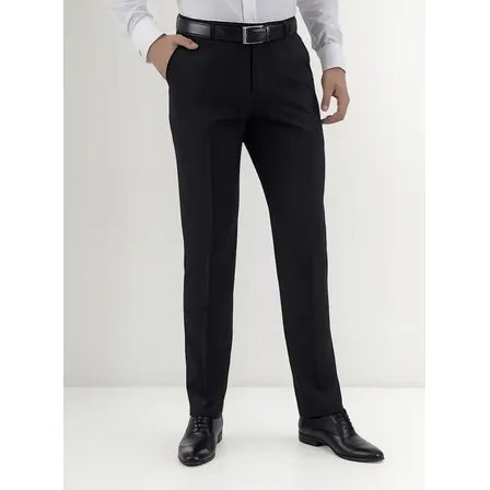 Pantalón Vestir Sin Pinzas Classic Fit