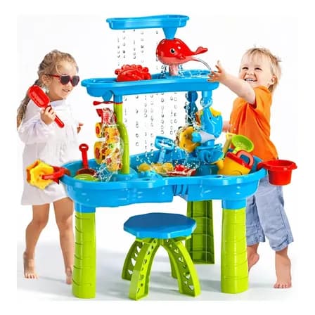 Mesa De Agua De Arena,juego Con Agua Y Arena Para Niños