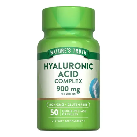 Nature's Truth Ácido Hialurónico Cápsulas Belleza Sin Sabor Libre De Gluten 50 Unidades