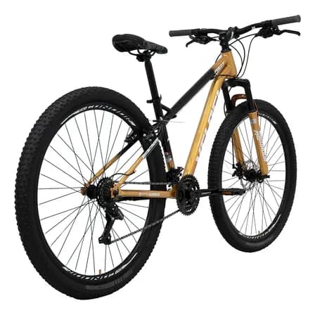 Bicicleta Veloci Riot Rodada 29 Oro De Montaña Dorado M