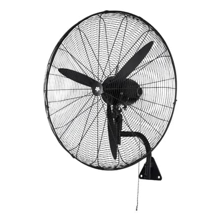 Ventilador Abanico De Pared Industrial Coolver Jna-300 Con 3 Palas De Metal Color Negro Estructura Color Negro 30 Pulgadas De Diámetro