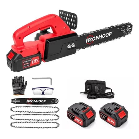 Motosierra Eléctrica Inalámbrica 12inch Moto Sierra Portatil Ironhoof Chmxf101rd