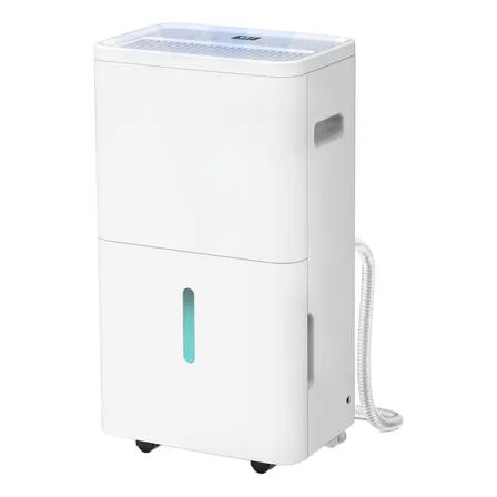 Deshumidificador Gcz Para Áreas Grandes Hasta 180 M2, 22l/día Contra La Humedad, Deshumidificadores Eléctrico Con... Blanco