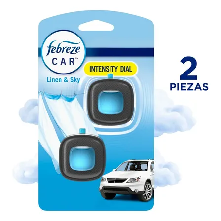 Aromatizante Para Auto Febreze Car Midnight Storm  2 Piezas