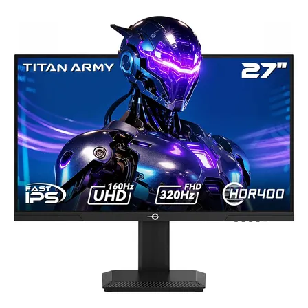 Monitor Gamer Titan Army P2712 V Fast Ips Uhd 3840*2160@160hz/1920*1080@320hz 1ms (gtg) Freesync Hdr400