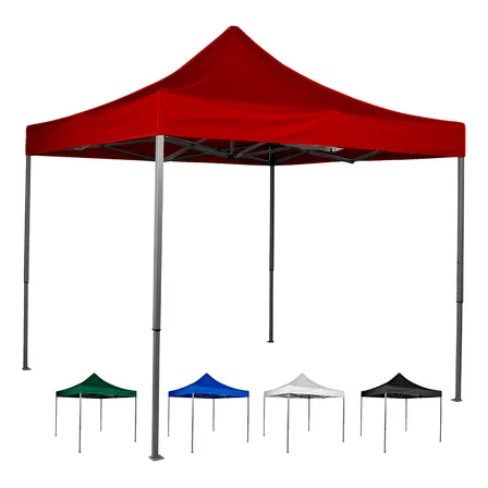 Carpa Toldo Plegable 3x3 Impermeable Y Reforzado Styrka Color Rojo