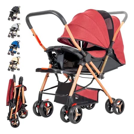 Carriola Bebe Plegable De Paseo Infantil Compacta Reclinable