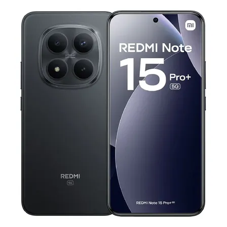 Celular Xiaomi Redmi Note 15 Pro+ 12g Ram 512 Rom 5g Negro