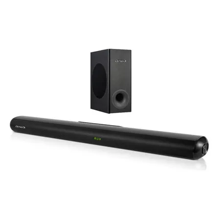Barra De Sonido Aiwa Aw-sbh21w-w Negra 50/60hz Negro