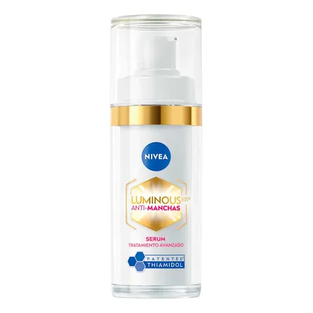 Nivea Luminous630 Sérum Facial Antimanchas Con Ácido Hialurónico, 30ml, Apto Para Todo Tipo De Piel Día/noche