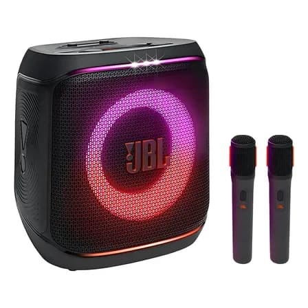 Bocina Jbl Partybox Encore 2da Generacion Portátil Bluetooth + Regalo 2 Microfonos Negro