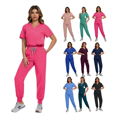 Pijama Dama Quirúrgica Medicas Anti Fluidos Uniforme Jogger