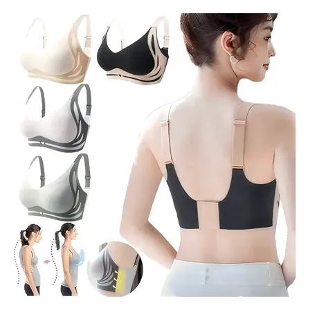 Brasier Pushup Inalámbrico Sin Aros Para Mujer Sujetador 4pz