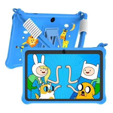Tablet Pritom Para Niño 7 Pulgadas 32+4gb Android 13 Color Azul
