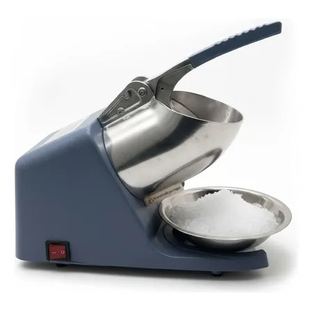 Maquina Trituradora De Hielo Para Raspados Electrica Color Gris