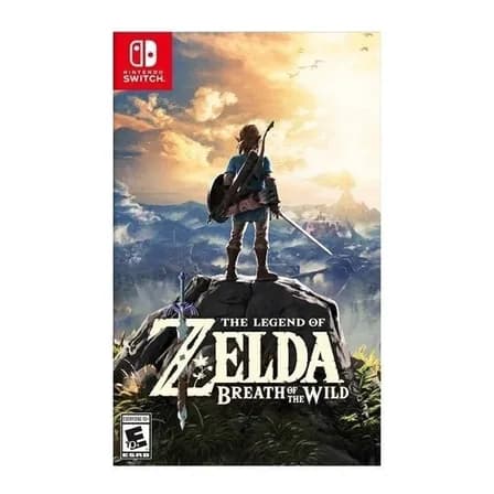 Videojuego Legend Of Zelda Breath Of The Wild Switch Físico Nintendo